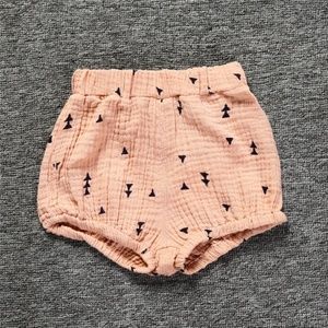 Soft Pink  Bloomer Shorts or Diaper Cover